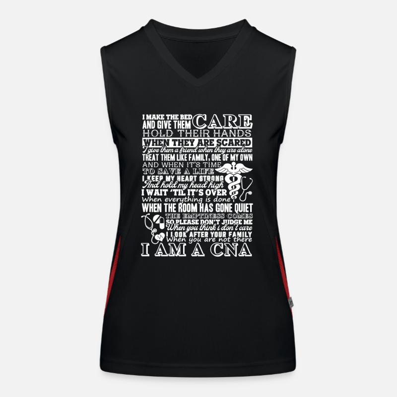 CNA I Am A CNA Women's Functional Contrast Tank Top