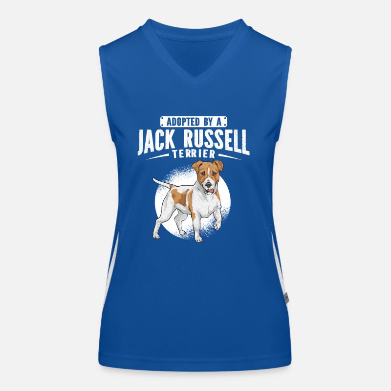 Jack Russell Terrier Women's Functional Contrast Tank Top