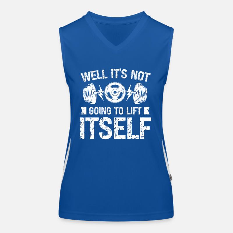Well, it doesn't lift itself out - Women's Functional Contrast Tank Top