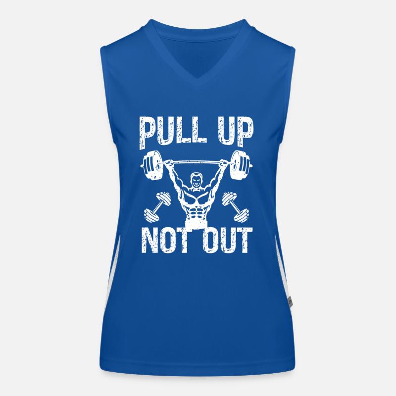 Pull up, don't pull out - Women's Functional Contrast Tank Top