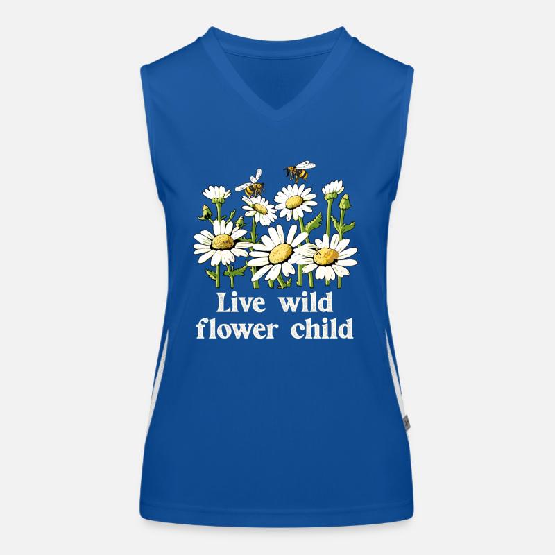 Margeriten Gänseblümchen Sommer Gänseblümchen Blumengarten Funktionelles Kontrast-Tank Top für Frauen