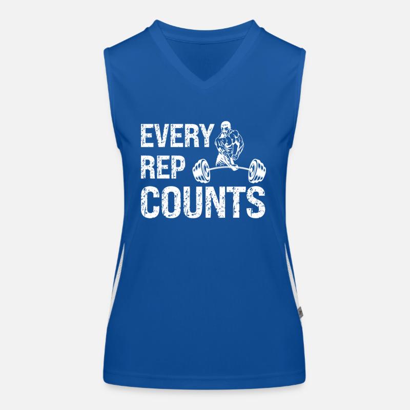 Every repetition counts - Women's Functional Contrast Tank Top