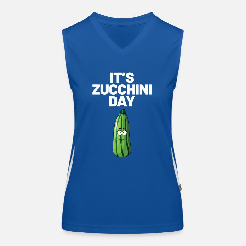 Courgette Débardeur respirant contrasté Femme