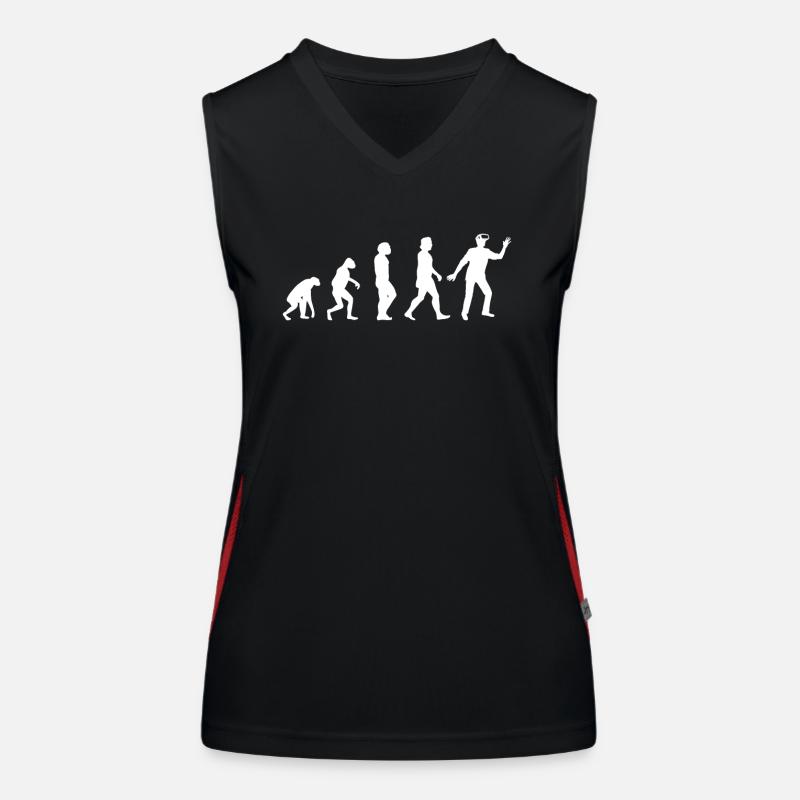 Virtual Reality VR Geschenk Funktionelles Kontrast-Tank Top für Frauen