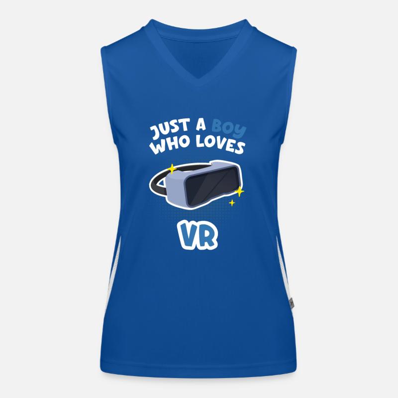 Zucchini Funktionelles Kontrast-Tank Top für Frauen