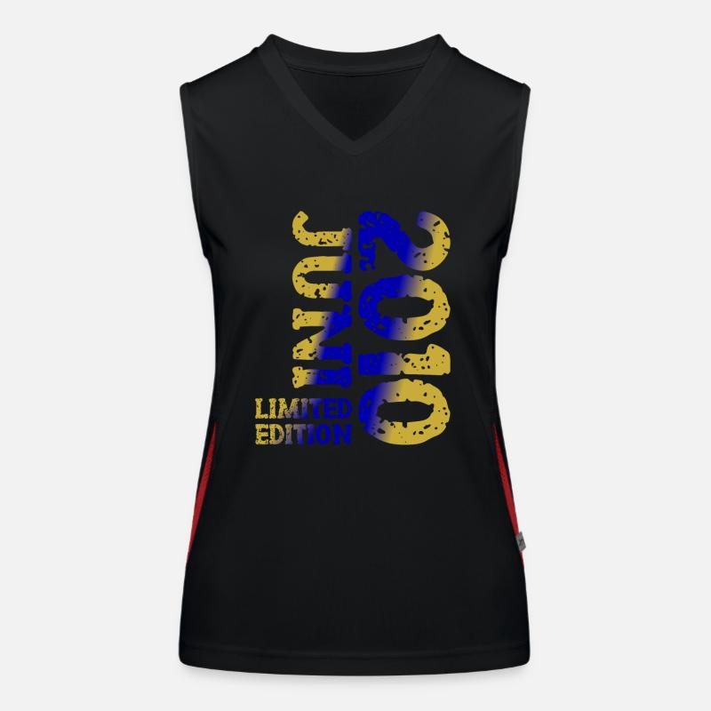 2010 Juni Limited Edition Geburtstag Geschenk Funktionelles Kontrast-Tank Top für Frauen