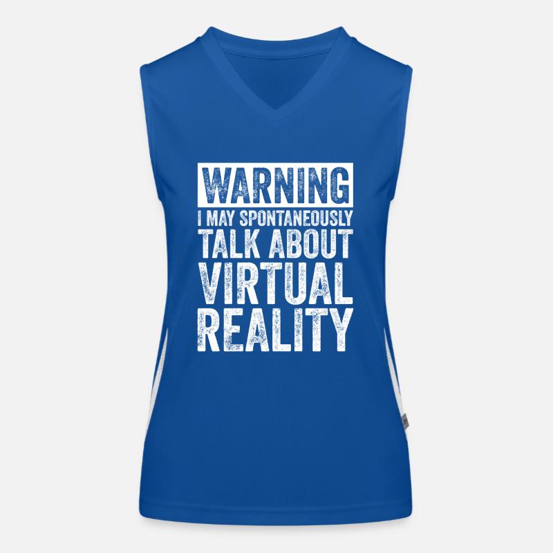 Cadeau VR de réalité virtuelle Débardeur respirant contrasté Femme