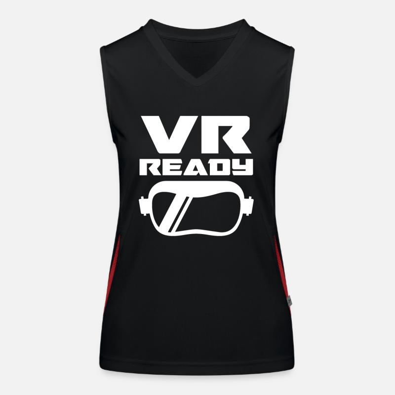 Virtual Reality VR Gift Women's Functional Contrast Tank Top