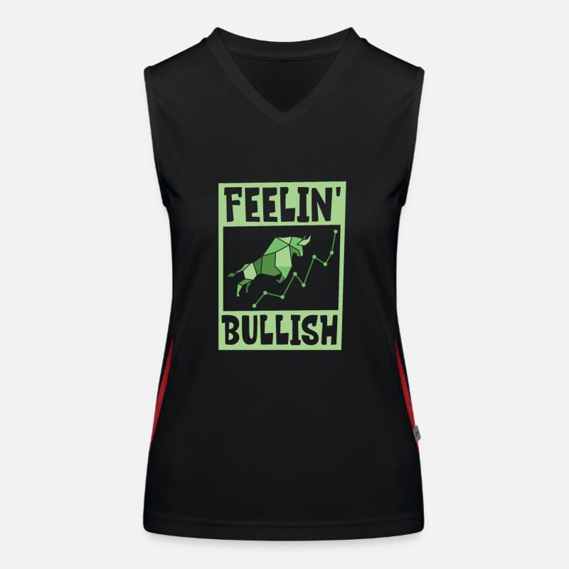 Stock Exchange Traders, Forex Traders, Investor Trading Women's Functional Contrast Tank Top
