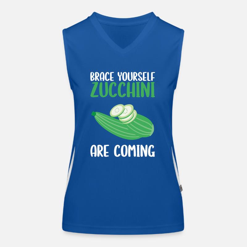 Zucchini Funktionelles Kontrast-Tank Top für Frauen