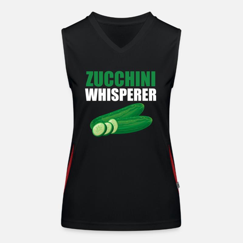 Courgette Débardeur respirant contrasté Femme