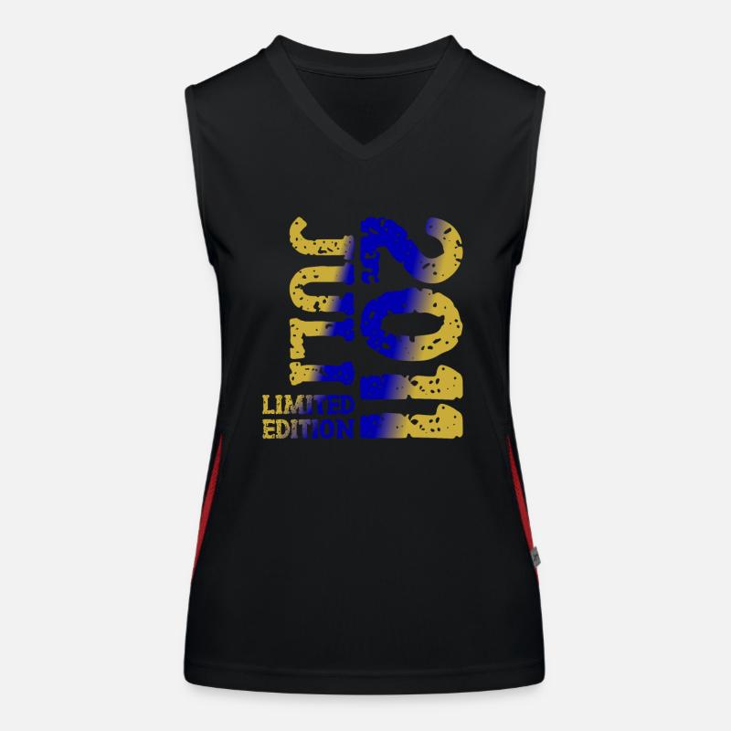 2011 Juli Limited Edition Geburtstag Geschenk Funktionelles Kontrast-Tank Top für Frauen
