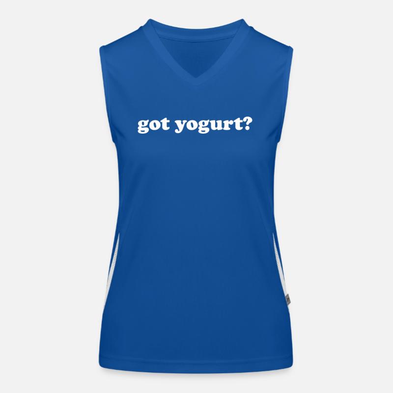 Getting yogurt Women's Functional Contrast Tank Top