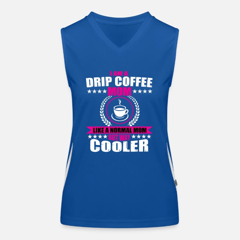 Filter coffee mom Women's Functional Contrast Tank Top