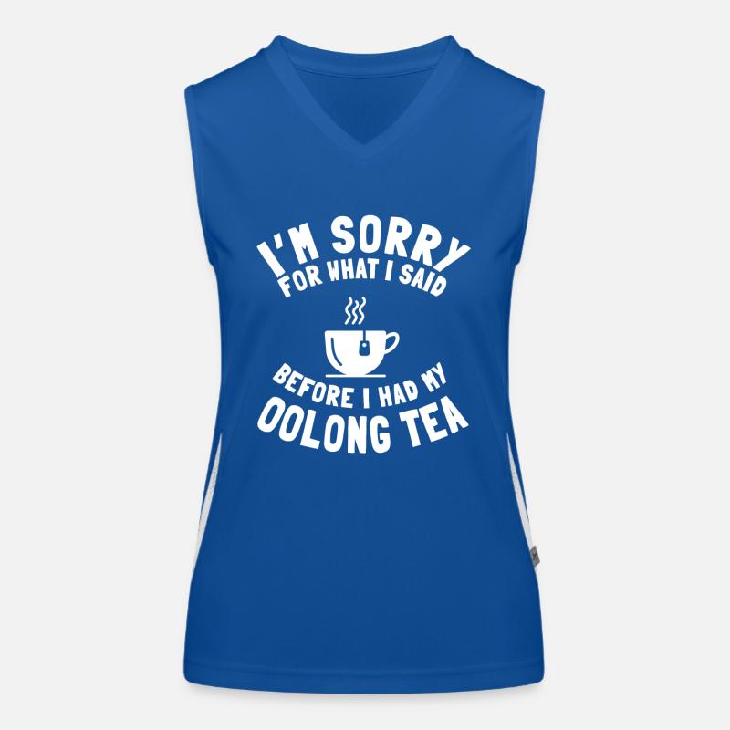 Thé Oolong Débardeur respirant contrasté Femme