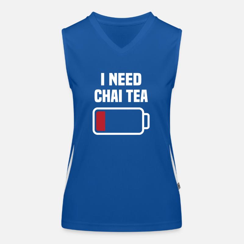 Chai Tea Women's Functional Contrast Tank Top