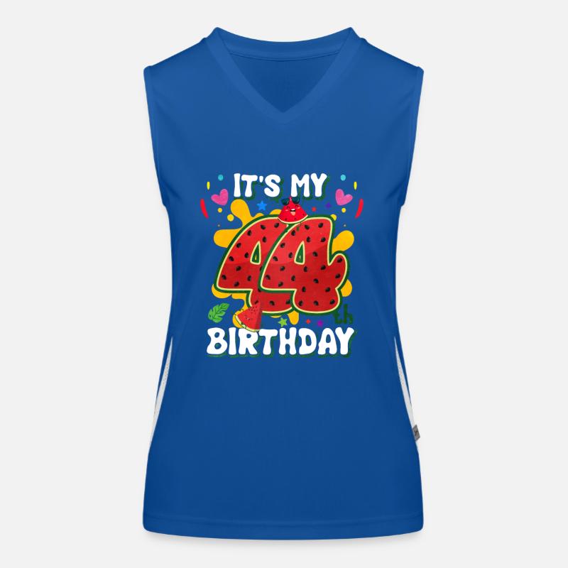 44e anniversaire Pastèque Débardeur respirant contrasté Femme