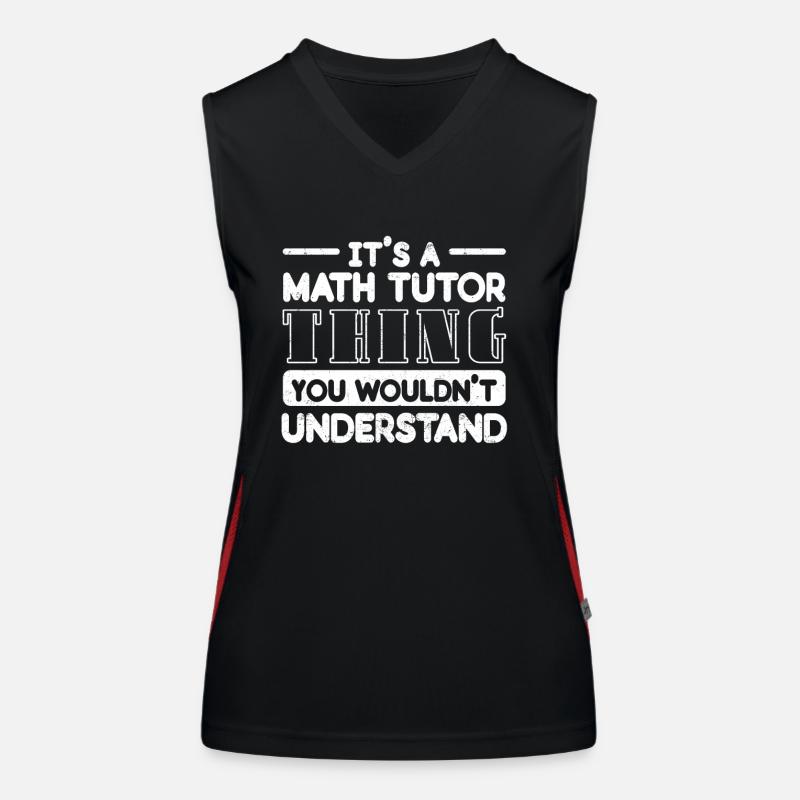 Tutor Geschenk Tutor Funktionelles Kontrast-Tank Top für Frauen