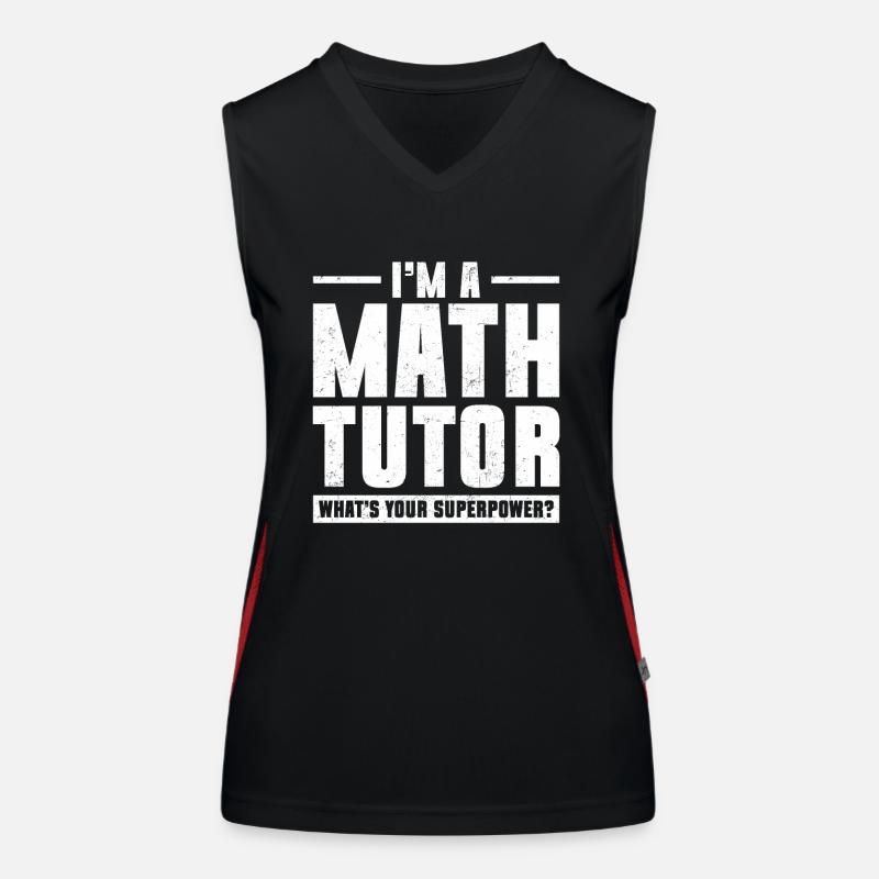Tutor Geschenk Tutor Funktionelles Kontrast-Tank Top für Frauen