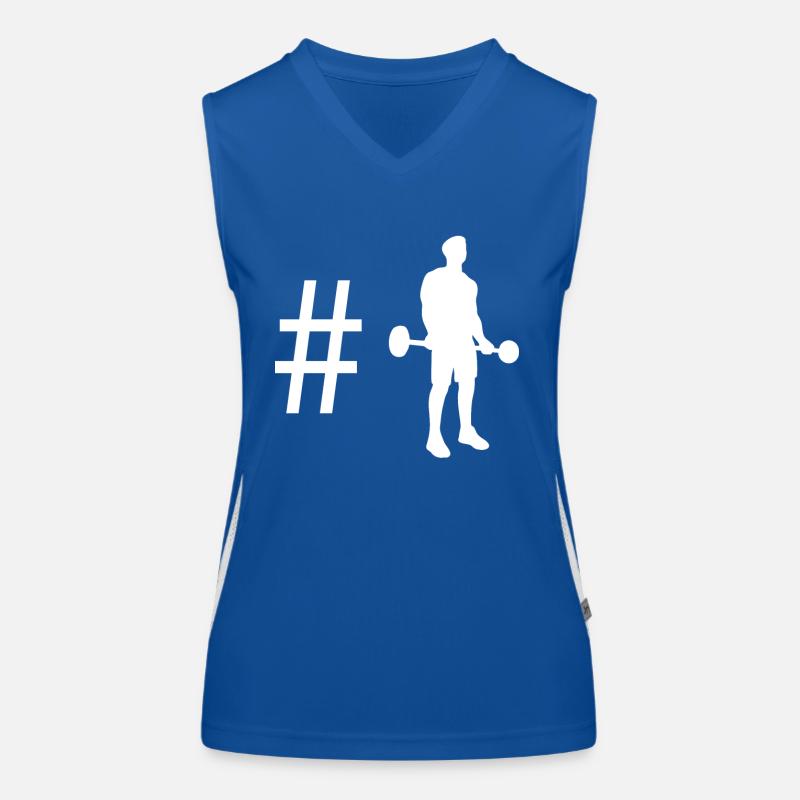 Hashtag - Suitability - Women's Functional Contrast Tank Top