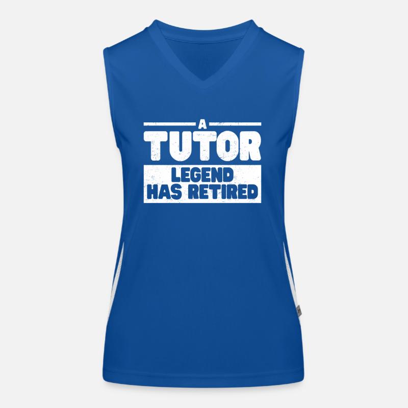 Tutor Geschenk Tutor Funktionelles Kontrast-Tank Top für Frauen