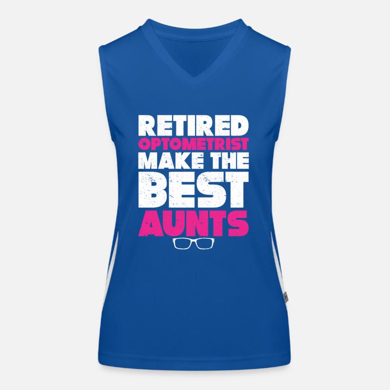 Optician Gift Optometry Women's Functional Contrast Tank Top