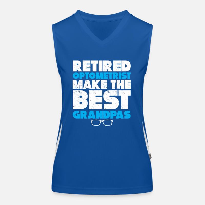 Opticien Gift Optometry Débardeur respirant contrasté Femme