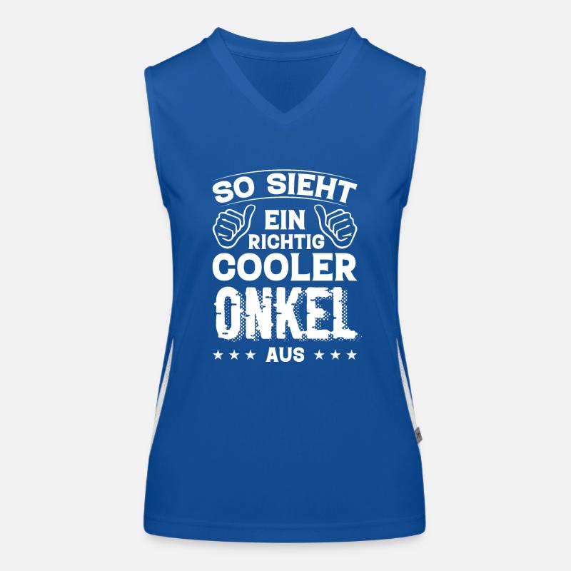 Onkel Onkel Geburtstag Onkel Sprüche Bester Onkel Funktionelles Kontrast-Tank Top für Frauen