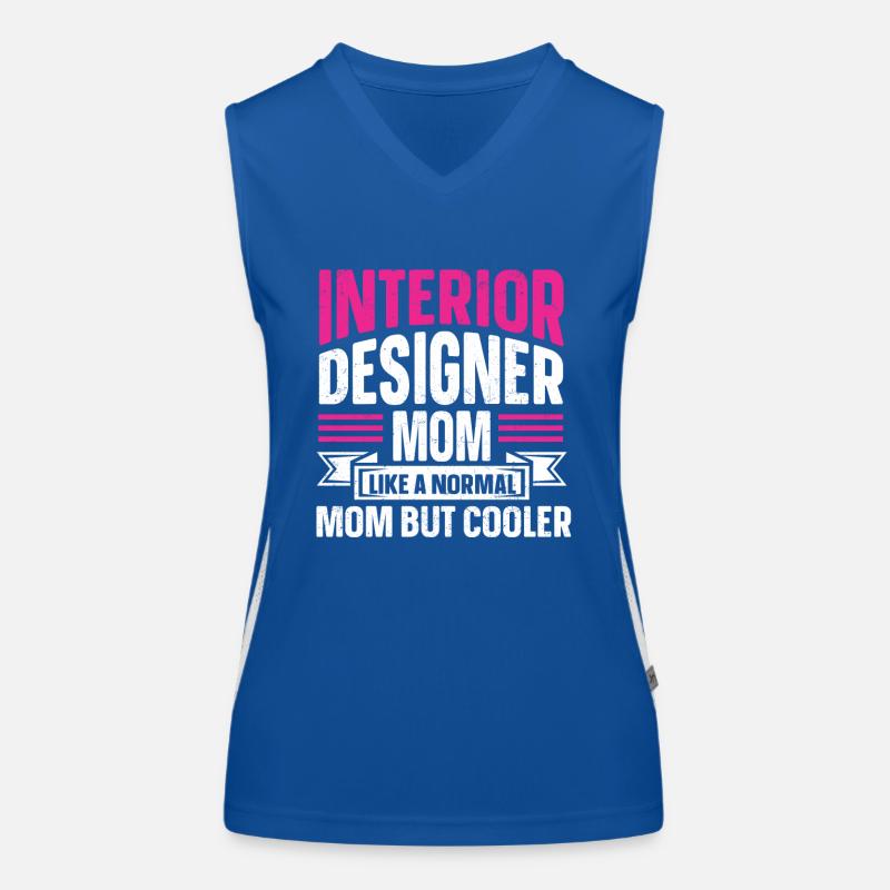 Interior Designer Gift Interior Decoration Designer Women's Functional Contrast Tank Top