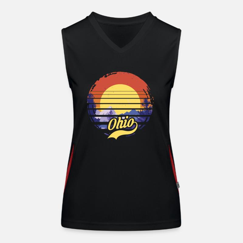 Ohio Women's Functional Contrast Tank Top