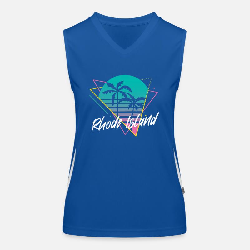 Rhode Island Débardeur respirant contrasté Femme