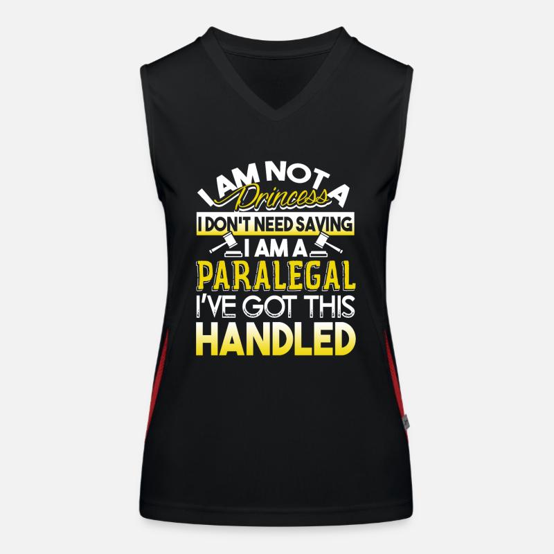 Paralegal Paralegal Got This Handled Women's Functional Contrast Tank Top