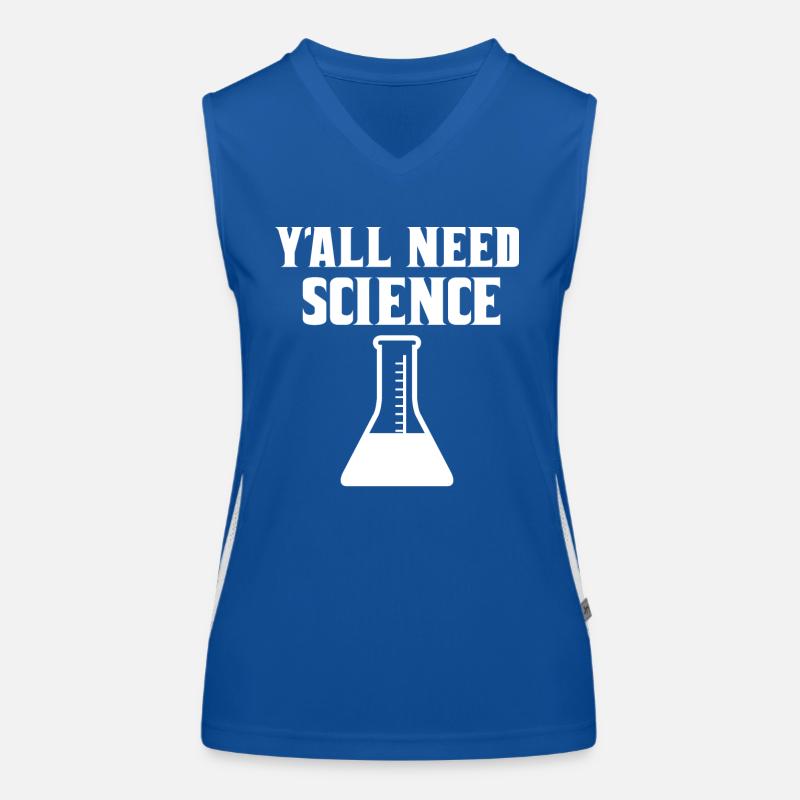 Scientist, physicist, chemist, teacher Women's Functional Contrast Tank Top