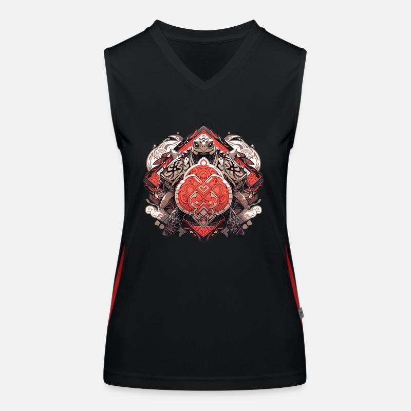Turtle Women's Functional Contrast Tank Top