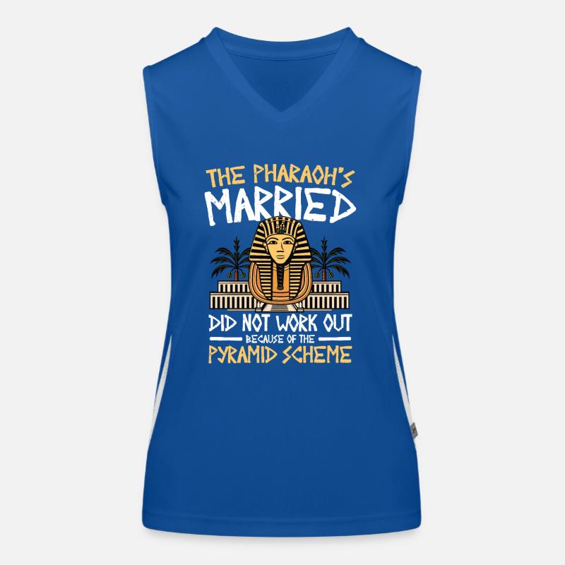 Pharaoh's Married Did Not Work Out Funktionelles Kontrast-Tank Top für Frauen