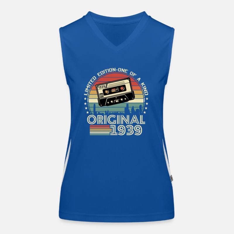 Vintage 1939 Geschenk Funktionelles Kontrast-Tank Top für Frauen