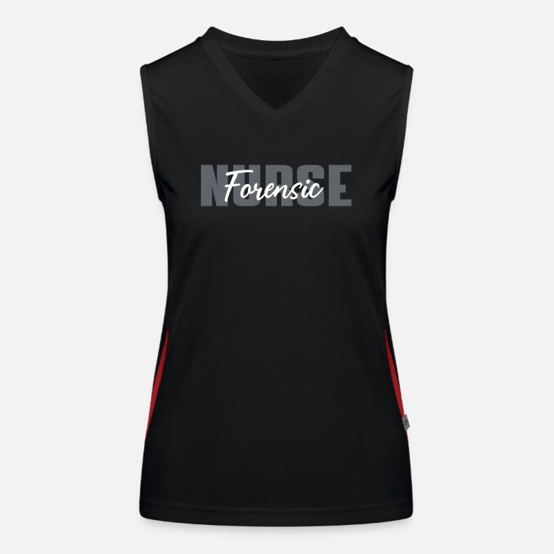 Forensische Pflege Funktionelles Kontrast-Tank Top für Frauen