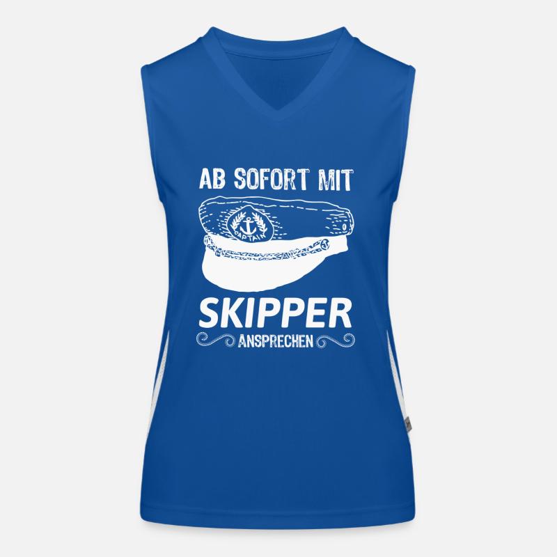 Skipper Funktionelles Kontrast-Tank Top für Frauen