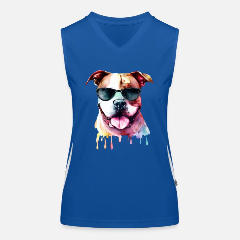 Pitbull Funktionelles Kontrast-Tank Top für Frauen