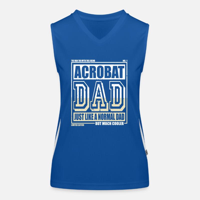 Cadeau Acrobat Daddy Débardeur respirant contrasté Femme