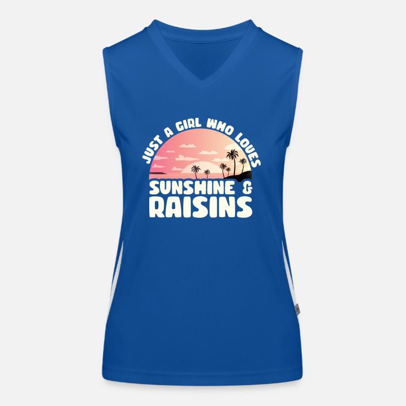 Raisins secs Débardeur respirant contrasté Femme