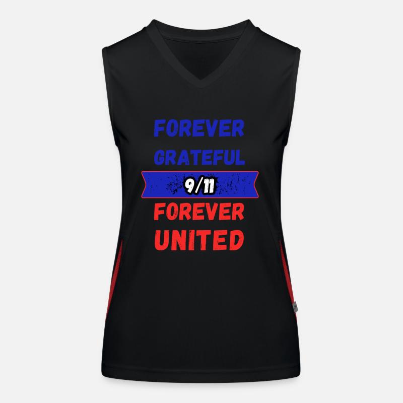 Forefer Grateful Women's Functional Contrast Tank Top