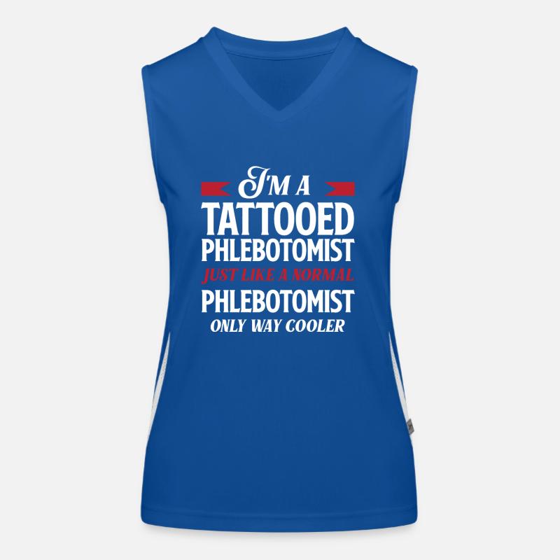 Force de perforation Débardeur respirant contrasté Femme