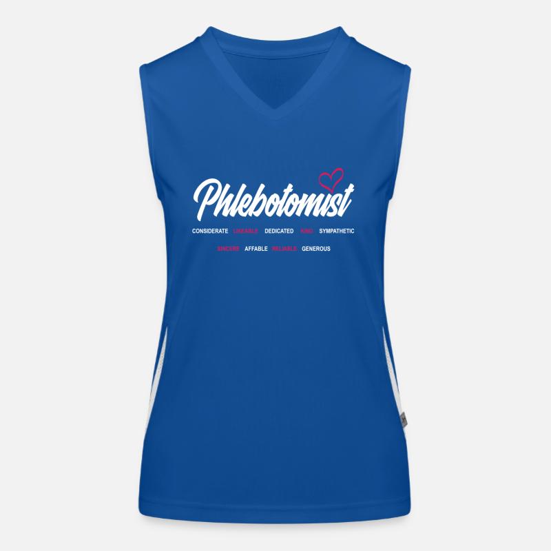 Force de perforation Débardeur respirant contrasté Femme