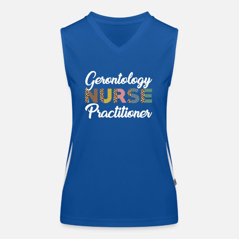 Gerontology Nurse Practitioner Women's Functional Contrast Tank Top