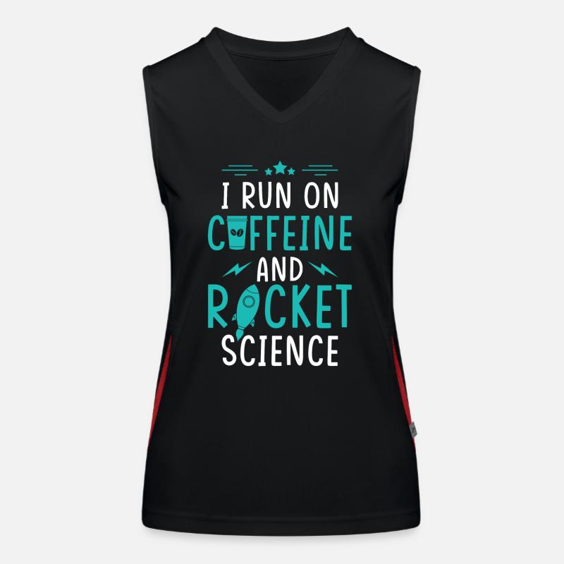 Aerospace Engineer Women's Functional Contrast Tank Top