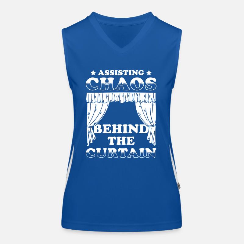Assistant Stage Manager Job-geschenk Funktionelles Kontrast-Tank Top für Frauen