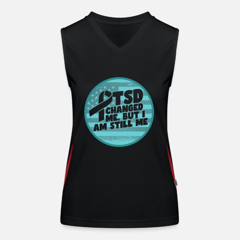 PTBS hat mich verändert | PTBS-Bewusstsein Funktionelles Kontrast-Tank Top für Frauen