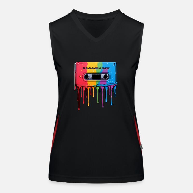 Cassette Drops Women's Functional Contrast Tank Top