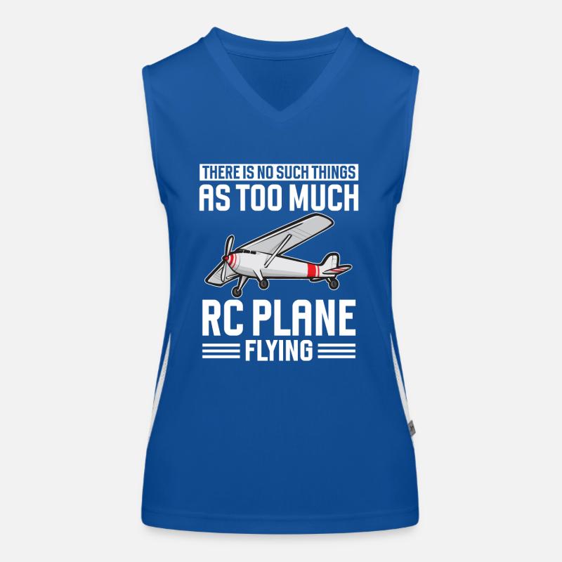 Modèle d’avion télécommandé Débardeur respirant contrasté Femme